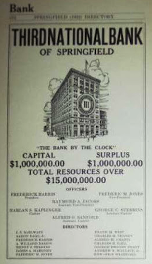 A Bank's Newspaper Ad from the 1920s
