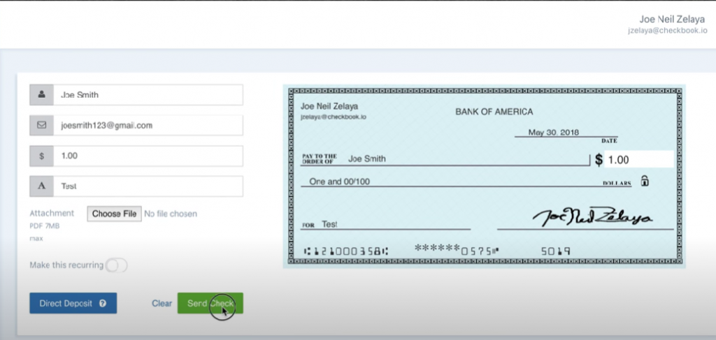 online business check personalization page screenshot