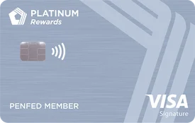 Pen Fed Platinum Rewards Visa Signature® Card