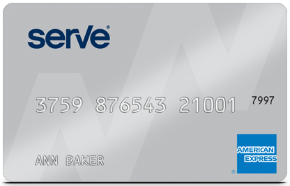 Serve® American Express® Prepaid Debit Card