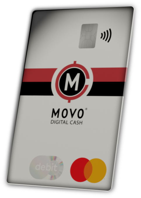 Виртуальная предоплаченная дебетовая карта Visa® MOVO®