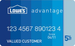 Lowe's Advantage Credit Card