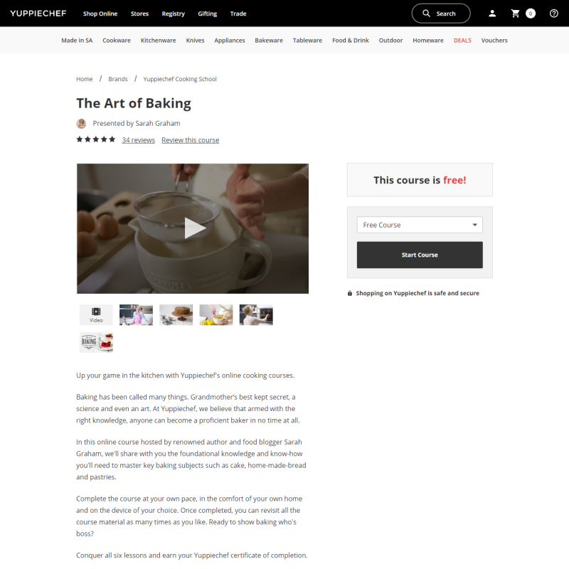 The Art of Baking